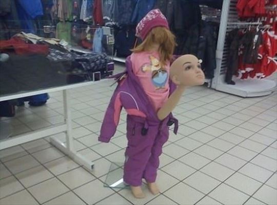 気味悪い 不気味で怖いマネキン 画像 Ailovei