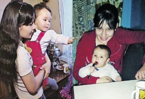 11歳も 若くして子供を産んだロシアの少女たち Ailovei